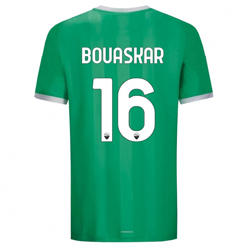 Danxen Dames Slim Bouaskar #16 Groen Wit Keepersshirt 2025/26 T-Shirt