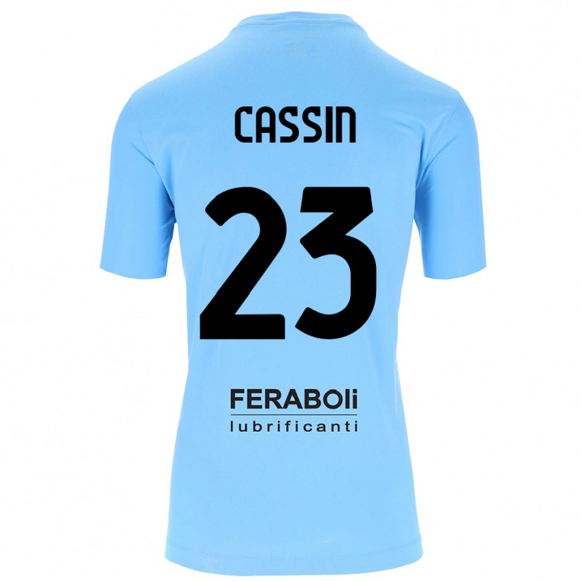 Danxen Dames Marco Cassin #23 Hemelsblauw Zwart Keepersshirt 2025/26 T-Shirt