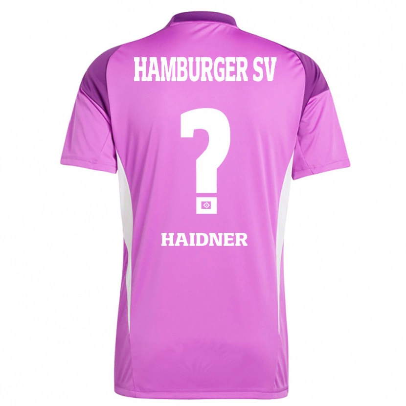 Danxen Dames Larissa Haidner #0 Lila Wit Paars Keepersshirt 2025/26 T-Shirt