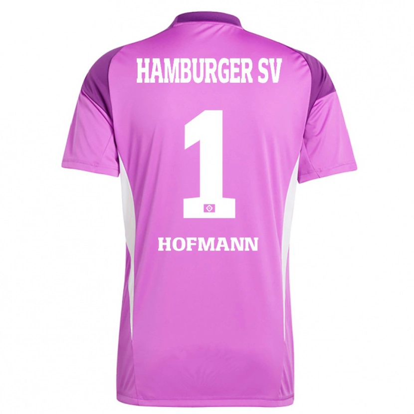 Danxen Dames Tobias Hofmann #1 Lila Wit Paars Keepersshirt 2025/26 T-Shirt