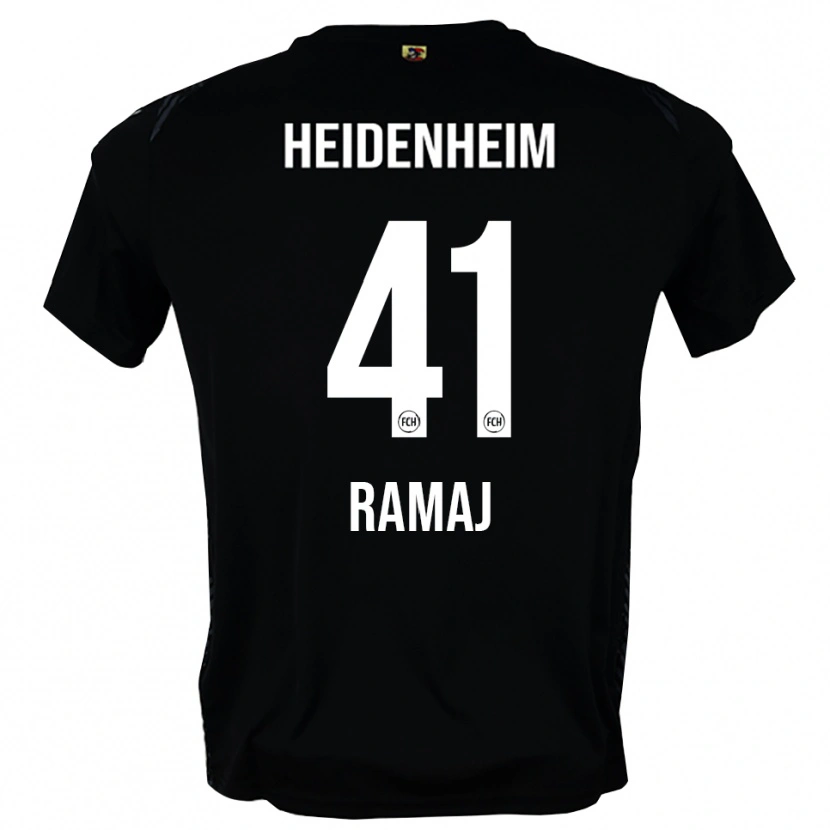 Danxen Dames Diant Ramaj #41 Donkergrijs Zwart Keepersshirt 2025/26 T-Shirt