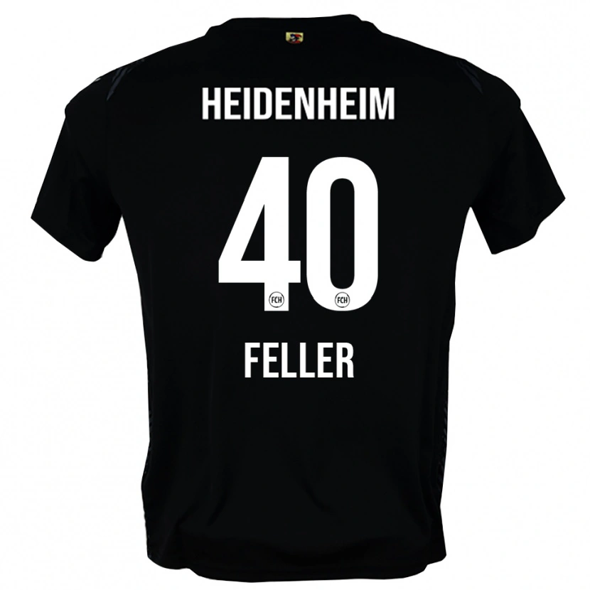 Danxen Dames Frank Feller #40 Donkergrijs Zwart Keepersshirt 2025/26 T-Shirt