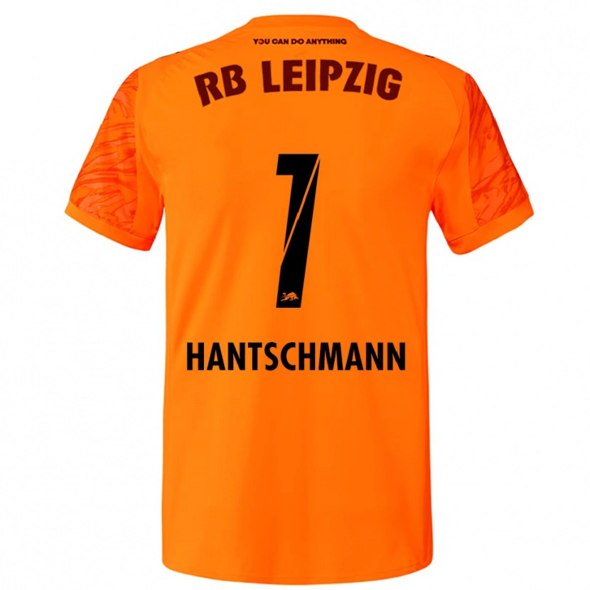 Danxen Dames Franz Hantschmann #1 Oranje Rood Keepersshirt 2025/26 T-Shirt