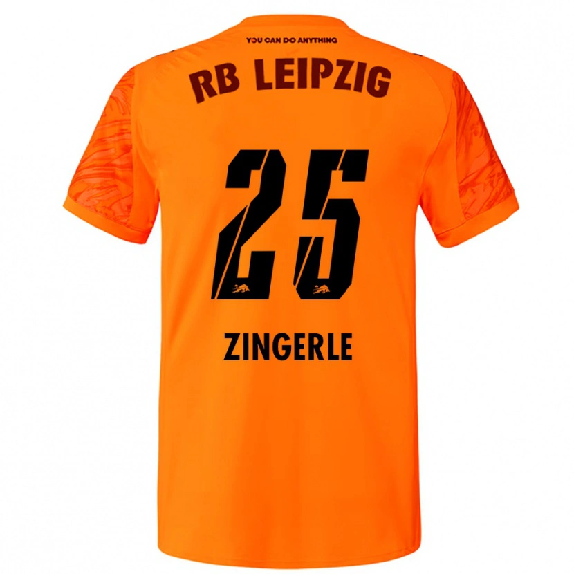 Danxen Dames Leopold Zingerle #25 Oranje Rood Keepersshirt 2025/26 T-Shirt