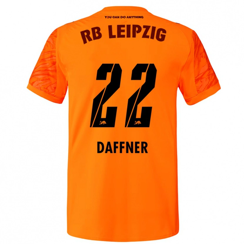 Danxen Dames Felix Daffner #22 Oranje Rood Keepersshirt 2025/26 T-Shirt