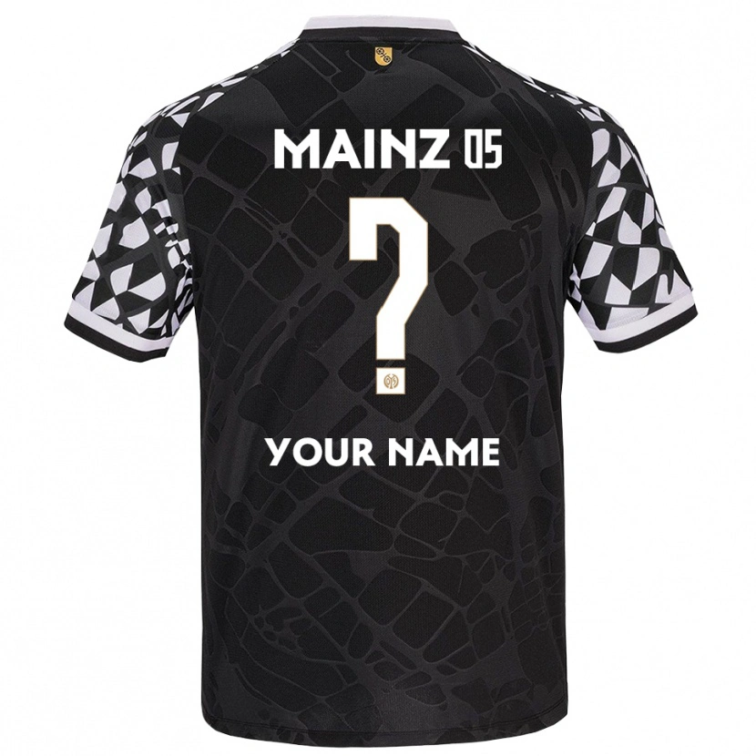 Danxen Dames 1. FSV Mainz 05 Zwart Wit Keepersshirt 2025/26 T-Shirt