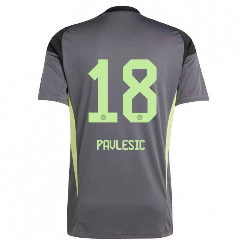 Danxen Dames Anthony Pavlesic #18 Zwart Groen Geel Keepersshirt 2025/26 T-Shirt