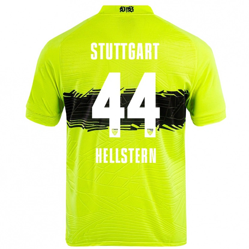 Danxen Dames Florian Hellstern #44 Groen Geel Zwart Keepersshirt 2025/26 T-Shirt