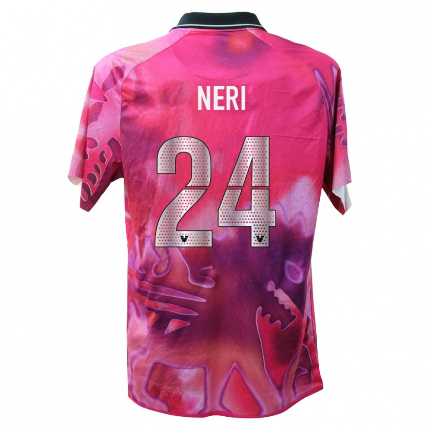 Danxen Dames Filippo Neri #24 Diep Roze Keepersshirt 2025/26 T-Shirt