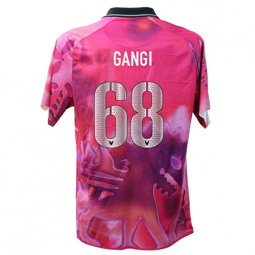 Danxen Dames Chiara Gangi #68 Diep Roze Keepersshirt 2025/26 T-Shirt