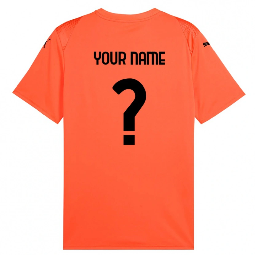 Danxen Dames US Salernitana 1919 Oranje Zwart Keepersshirt 2025/26 T-Shirt