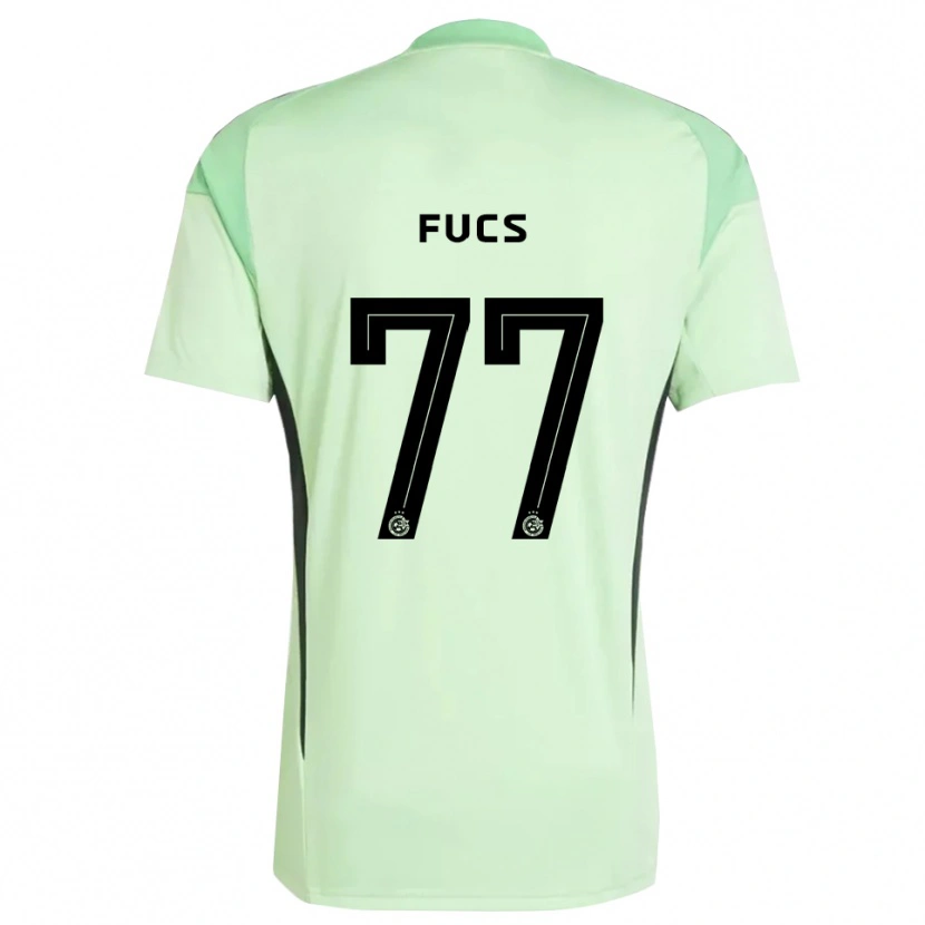 Danxen Dames Roee Fucs #77 Licht Groen Zwart Keepersshirt 2025/26 T-Shirt