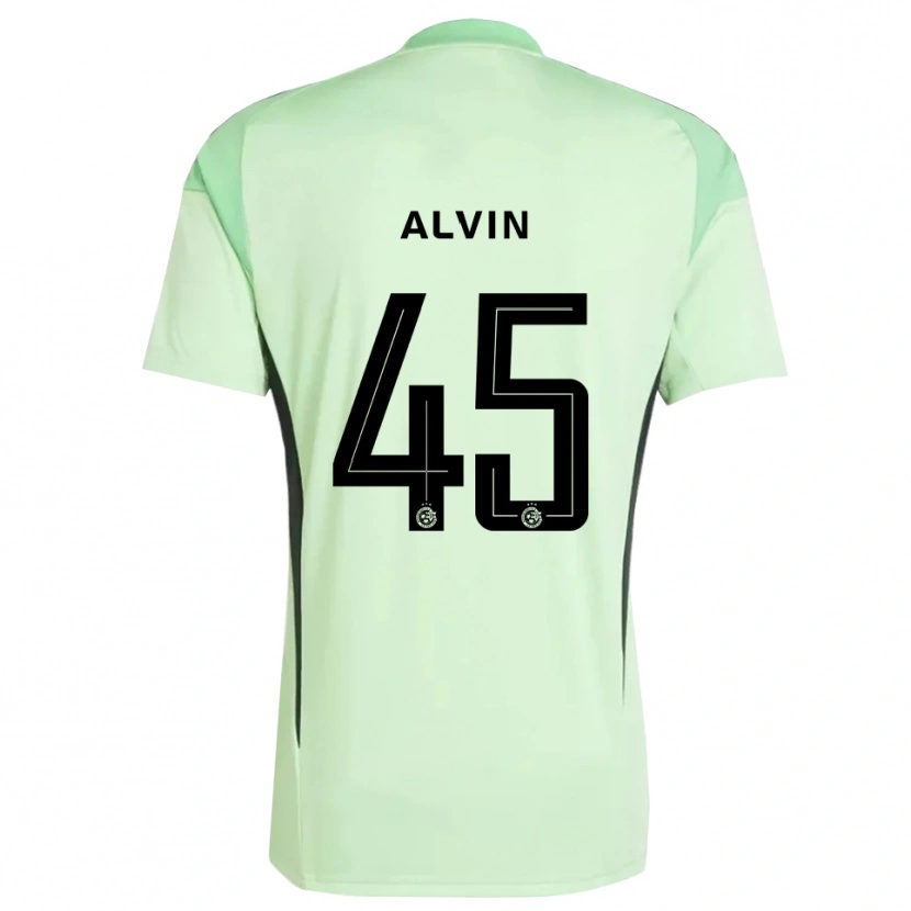 Danxen Dames Glenn Alvin #45 Licht Groen Zwart Keepersshirt 2025/26 T-Shirt