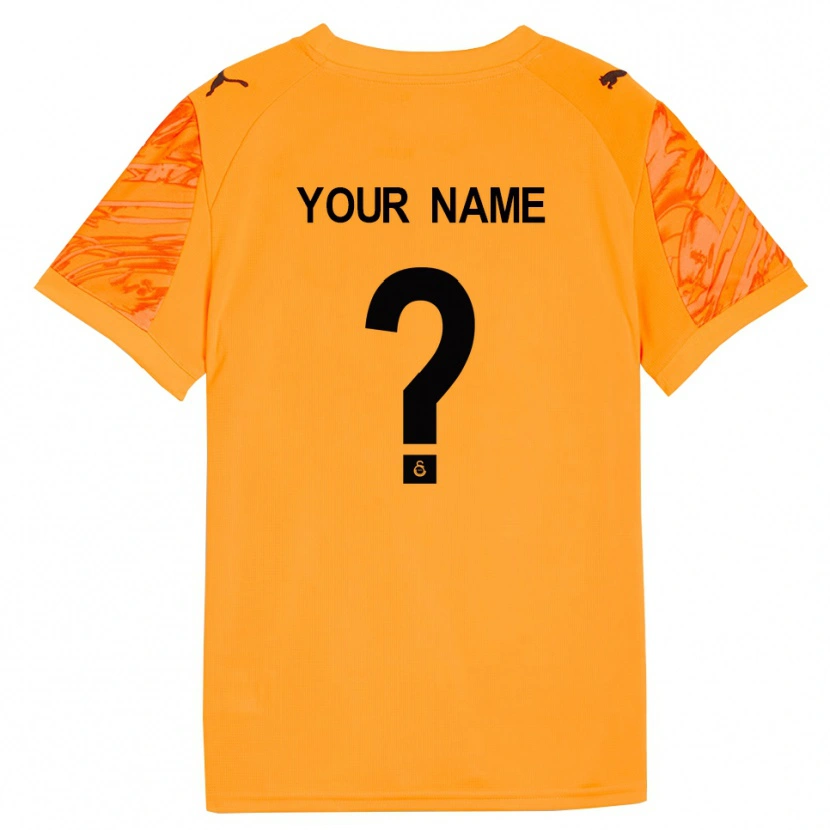 Danxen Dames Galatasaray SK Donker Oranje Zwart Keepersshirt 2025/26 T-Shirt