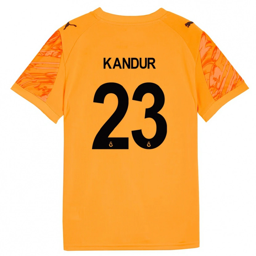 Danxen Dames Müge Kandur #23 Donker Oranje Zwart Keepersshirt 2025/26 T-Shirt