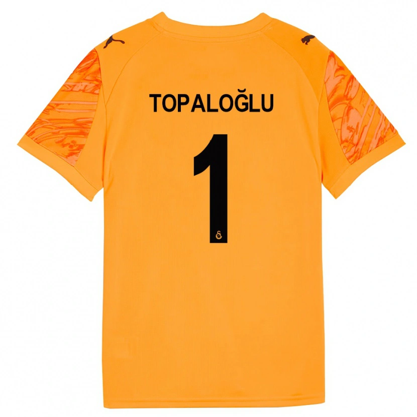 Danxen Dames Eren Topaloğlu #1 Donker Oranje Zwart Keepersshirt 2025/26 T-Shirt