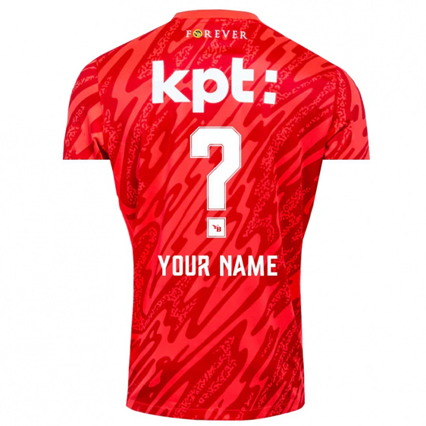 Danxen Dames BSC Young Boys Rood Wit Keepersshirt 2025/26 T-Shirt