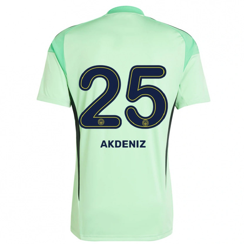 Danxen Dames Zeynep Akdeniz #25 Licht Groen Zwart Keepersshirt 2025/26 T-Shirt