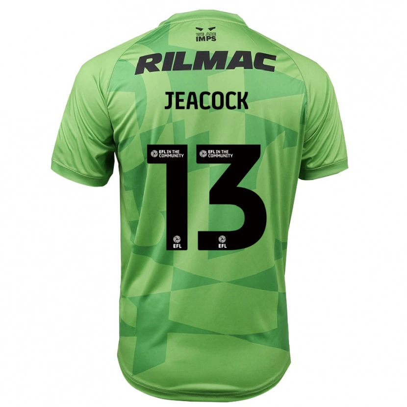 Danxen Dames Zach Jeacock #13 Lichtgroen Keepersshirt 2025/26 T-Shirt