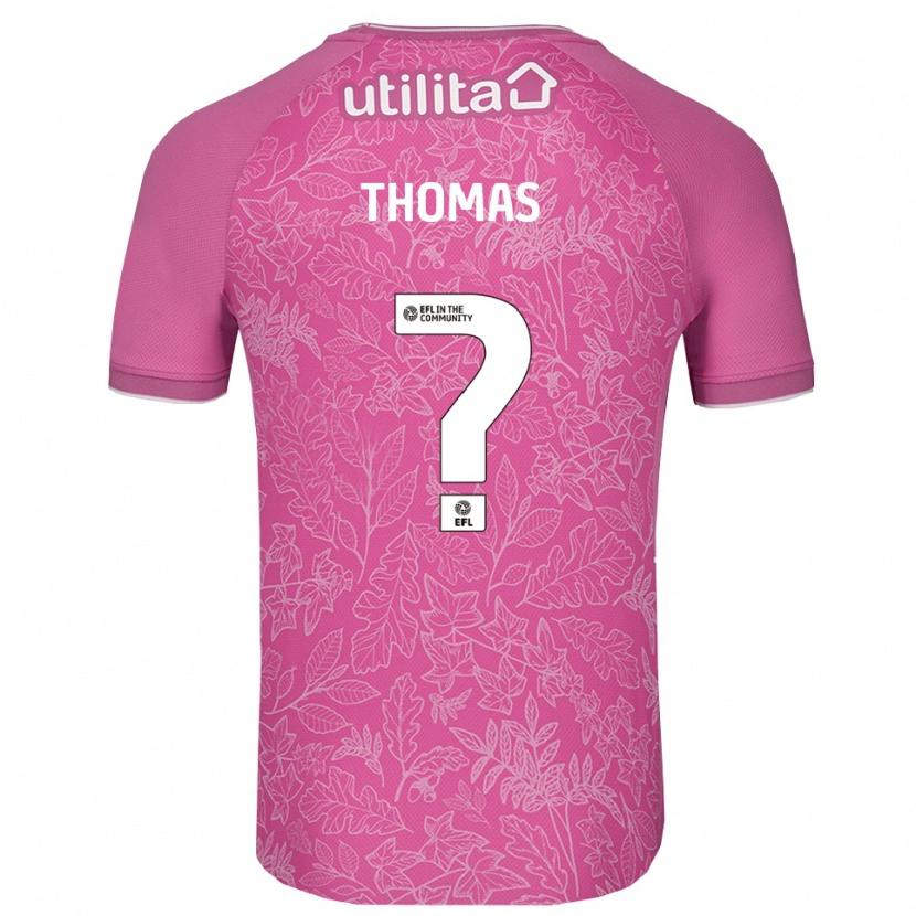 Danxen Dames Lucas Thomas #0 Roze Zwart Keepersshirt 2025/26 T-Shirt