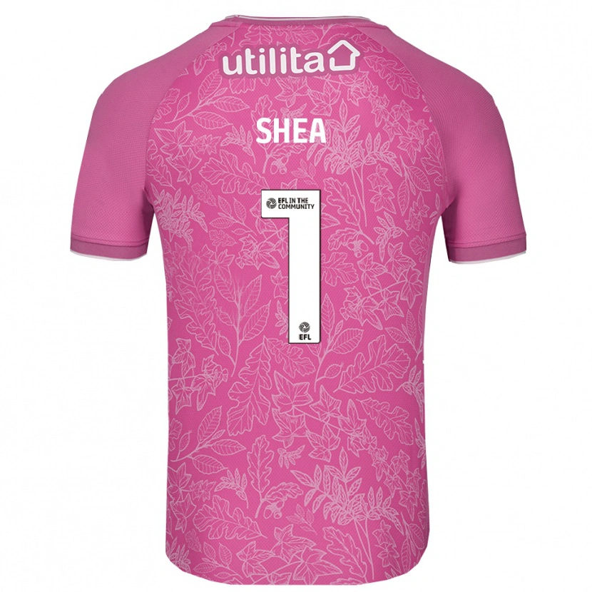 Danxen Dames James Shea #1 Roze Zwart Keepersshirt 2025/26 T-Shirt