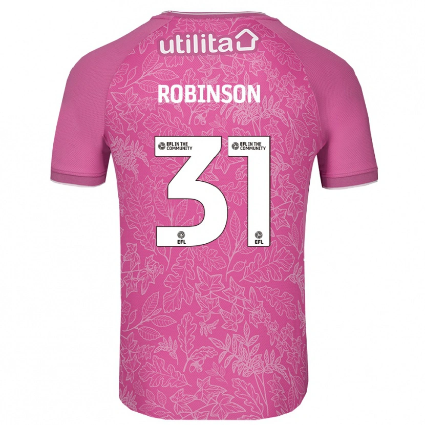 Danxen Dames Leah Robinson #31 Roze Zwart Keepersshirt 2025/26 T-Shirt