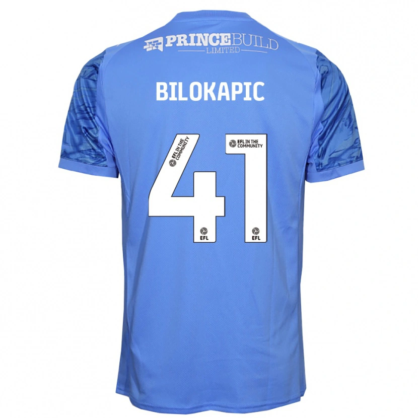 Danxen Dames Nicholas Bilokapic #41 Dodgerblauw Keepersshirt 2025/26 T-Shirt