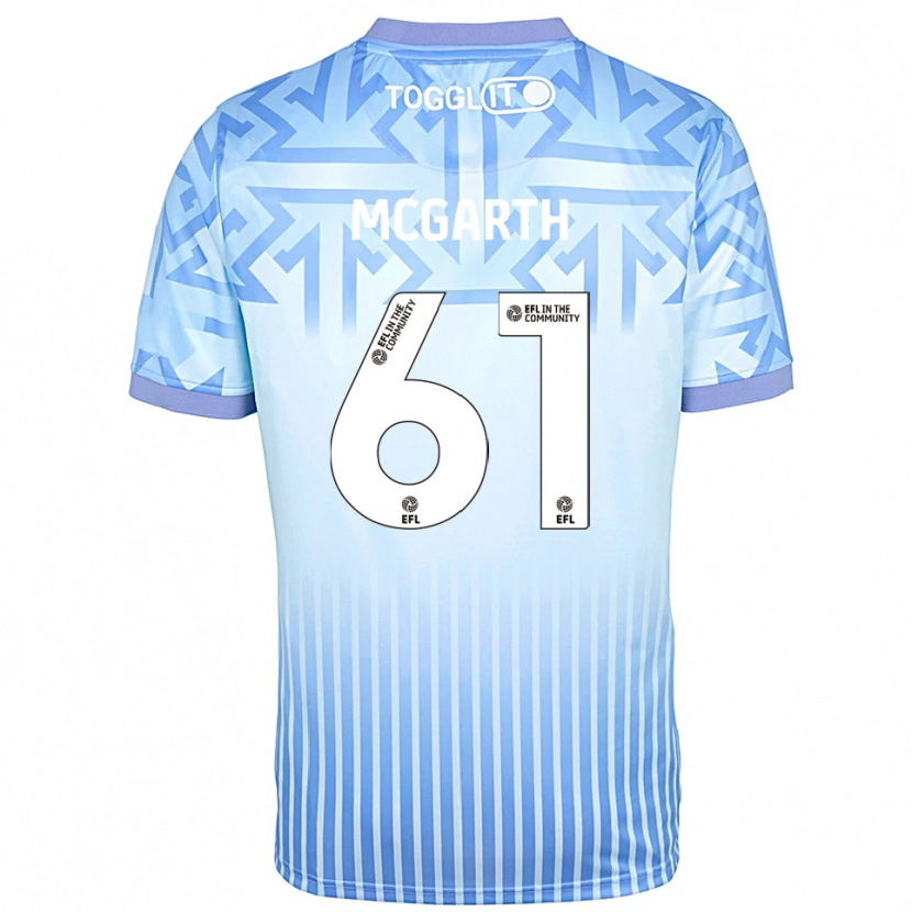 Danxen Dames Ethan McGarth #61 Lichtblauw Wit Keepersshirt 2025/26 T-Shirt