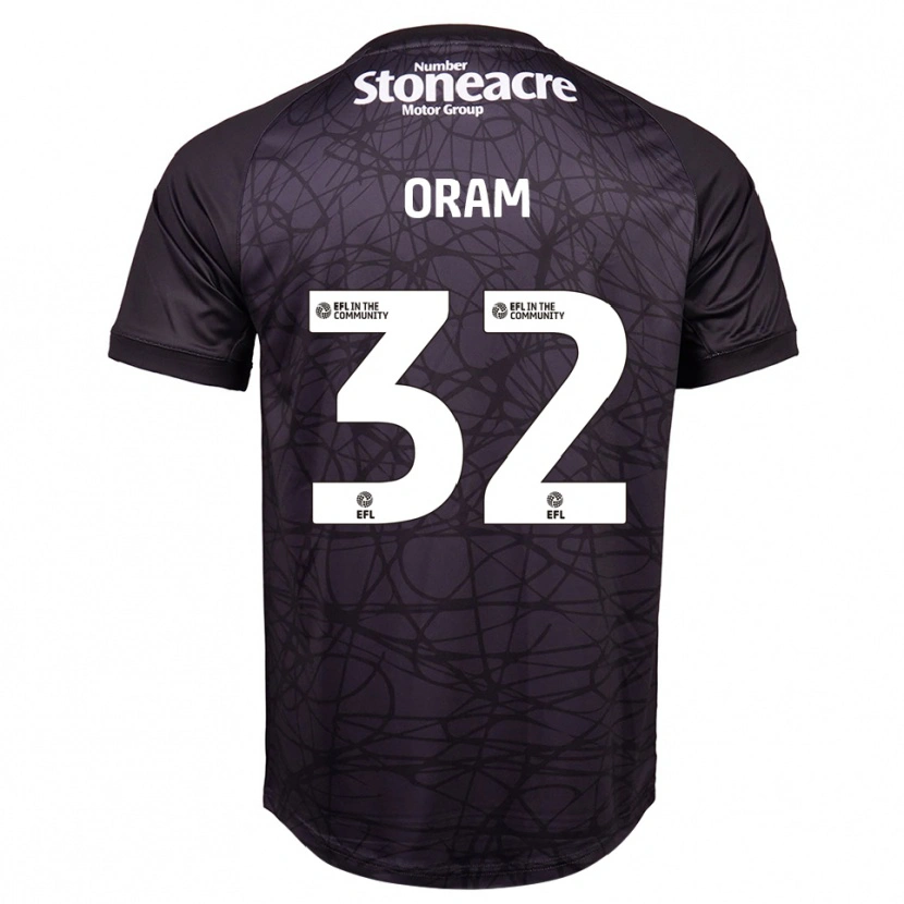 Danxen Dames Jake Oram #32 Zwart Wit Keepersshirt 2025/26 T-Shirt