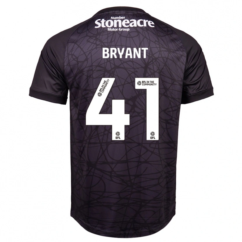 Danxen Dames Jacob Bryant #41 Zwart Wit Keepersshirt 2025/26 T-Shirt