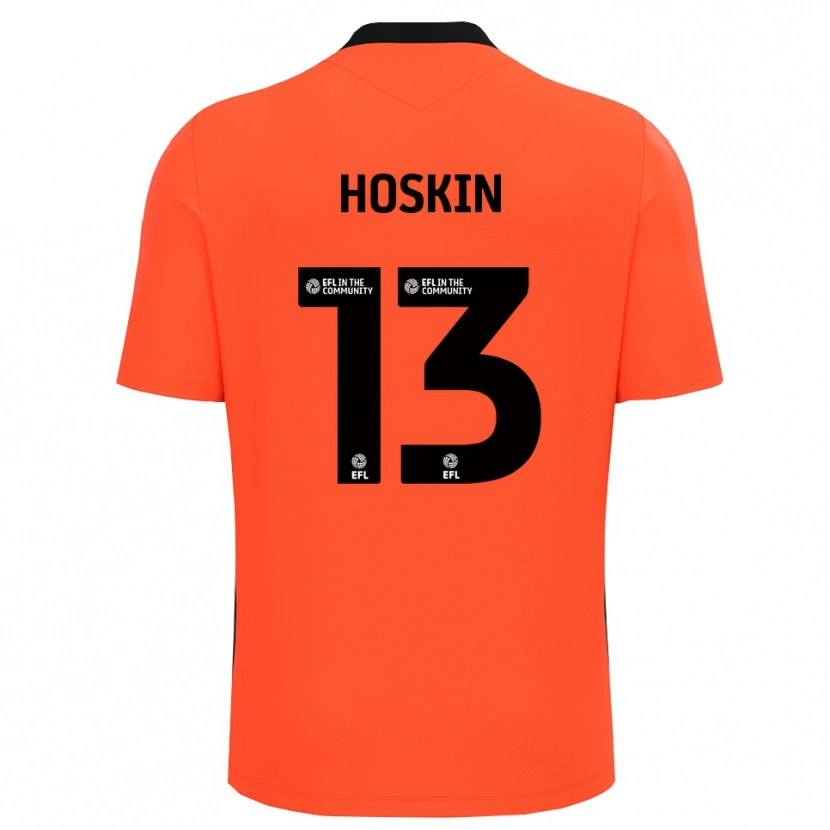 Danxen Dames Owen Hoskin #13 Rood Zwart Keepersshirt 2025/26 T-Shirt