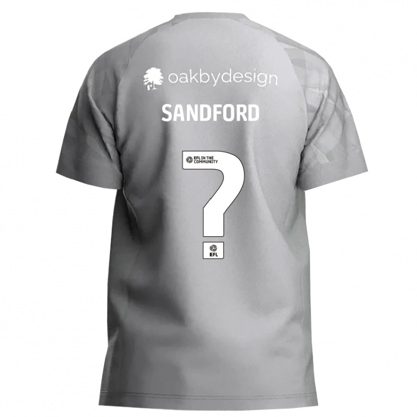 Danxen Dames Claudia Sandford #0 Donkergrijs Keepersshirt 2025/26 T-Shirt