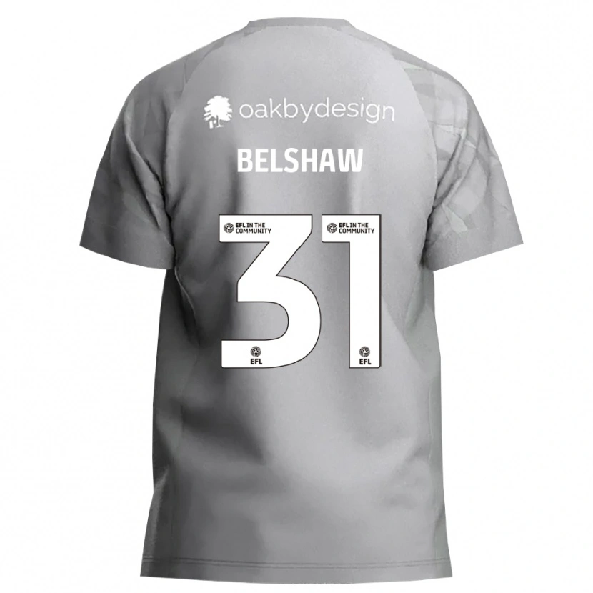 Danxen Dames James Belshaw #31 Donkergrijs Keepersshirt 2025/26 T-Shirt