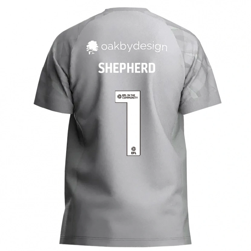 Danxen Dames Frankie Shepherd #1 Donkergrijs Keepersshirt 2025/26 T-Shirt