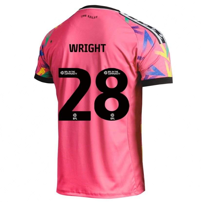 Danxen Dames Jordan Wright #28 Magenta Keepersshirt 2025/26 T-Shirt