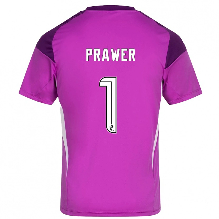 Danxen Dames Anna Prawer #1 Paars Magenta Keepersshirt 2025/26 T-Shirt