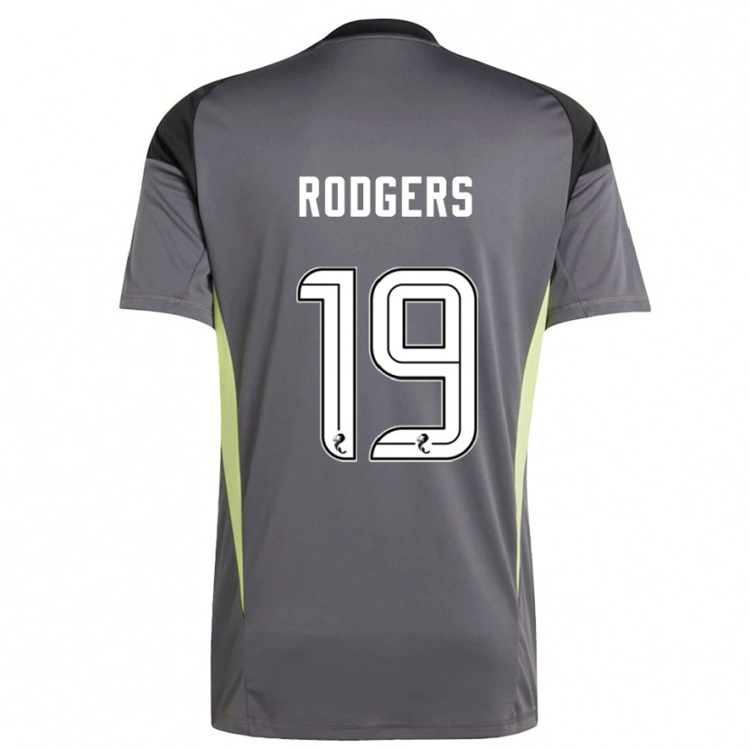 Danxen Dames Lisa Rodgers #19 Grijs Wit Keepersshirt 2025/26 T-Shirt