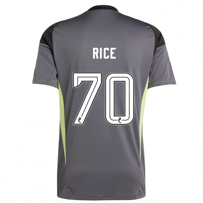 Danxen Dames Aidan Rice #70 Grijs Wit Keepersshirt 2025/26 T-Shirt