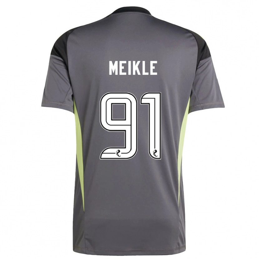Danxen Dames Jamie Meikle #91 Grijs Wit Keepersshirt 2025/26 T-Shirt