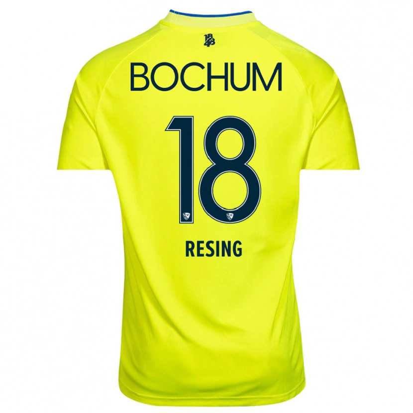 Danxen Dames Svea Resing #18 Geel Groen Keepersshirt 2025/26 T-Shirt