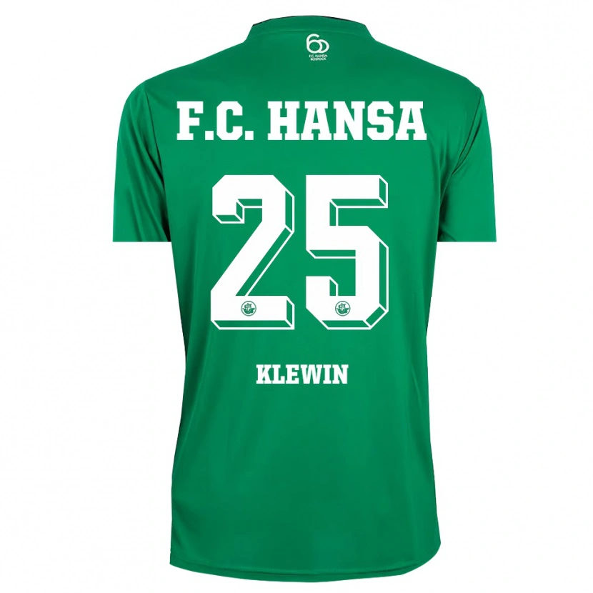 Danxen Dames Philipp Klewin #25 Donkergroen Wit Keepersshirt 2025/26 T-Shirt