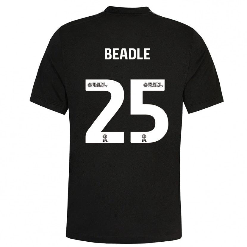 Danxen Dames James Beadle #25 Zwart Wit Keepersshirt 2025/26 T-Shirt