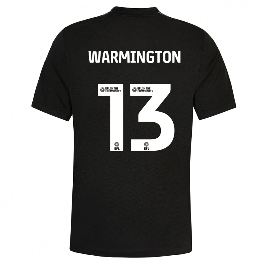 Danxen Dames Tyrese Warmington #13 Zwart Wit Keepersshirt 2025/26 T-Shirt
