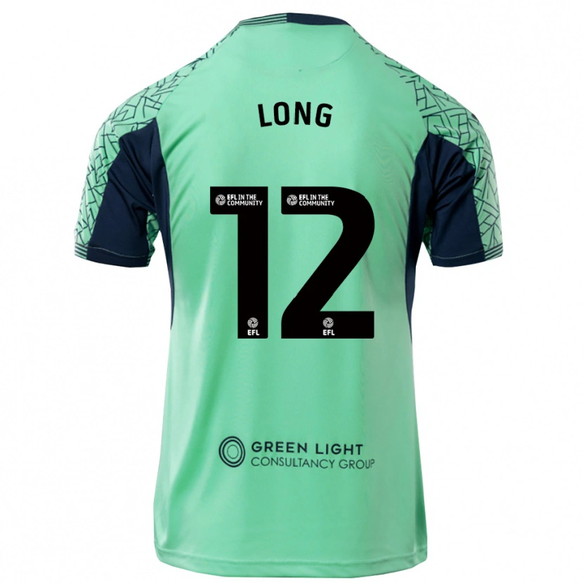 Danxen Dames George Long #12 Aqua Zwart Keepersshirt 2025/26 T-Shirt