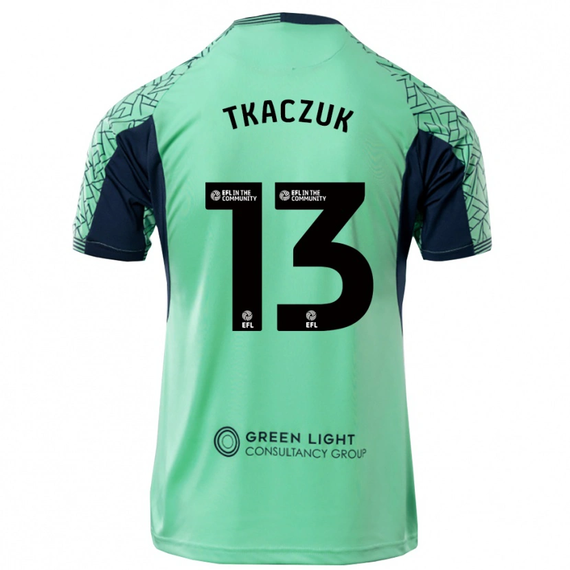 Danxen Dames Nikodem Tkaczuk #13 Aqua Zwart Keepersshirt 2025/26 T-Shirt