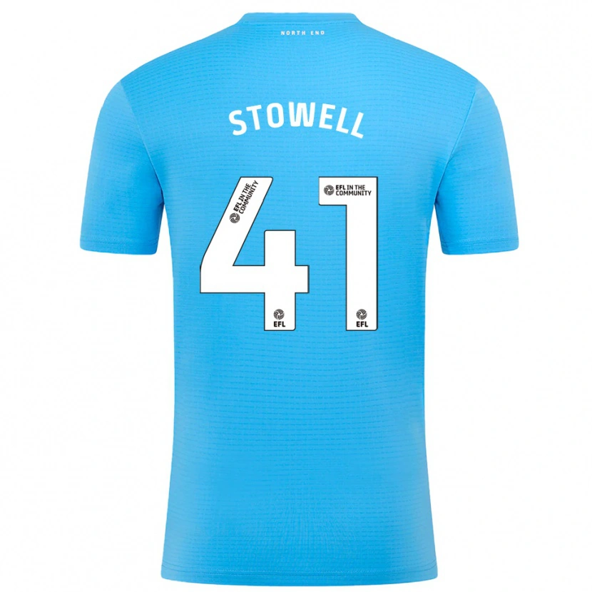 Danxen Dames Li-Bau Stowell #41 Blauw Wit Keepersshirt 2025/26 T-Shirt
