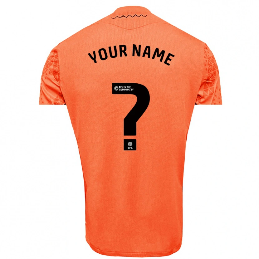 Danxen Dames Sheffield Wednesday Oranje Zwart Keepersshirt 2025/26 T-Shirt