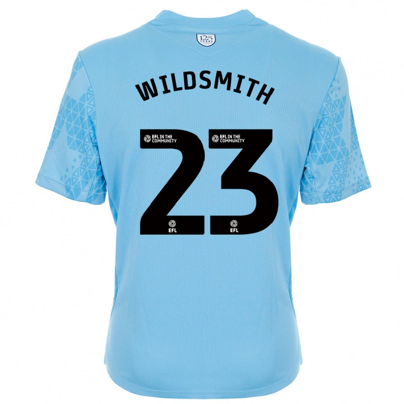 Danxen Dames Joe Wildsmith #23 Hemelsblauw Zwart Keepersshirt 2025/26 T-Shirt
