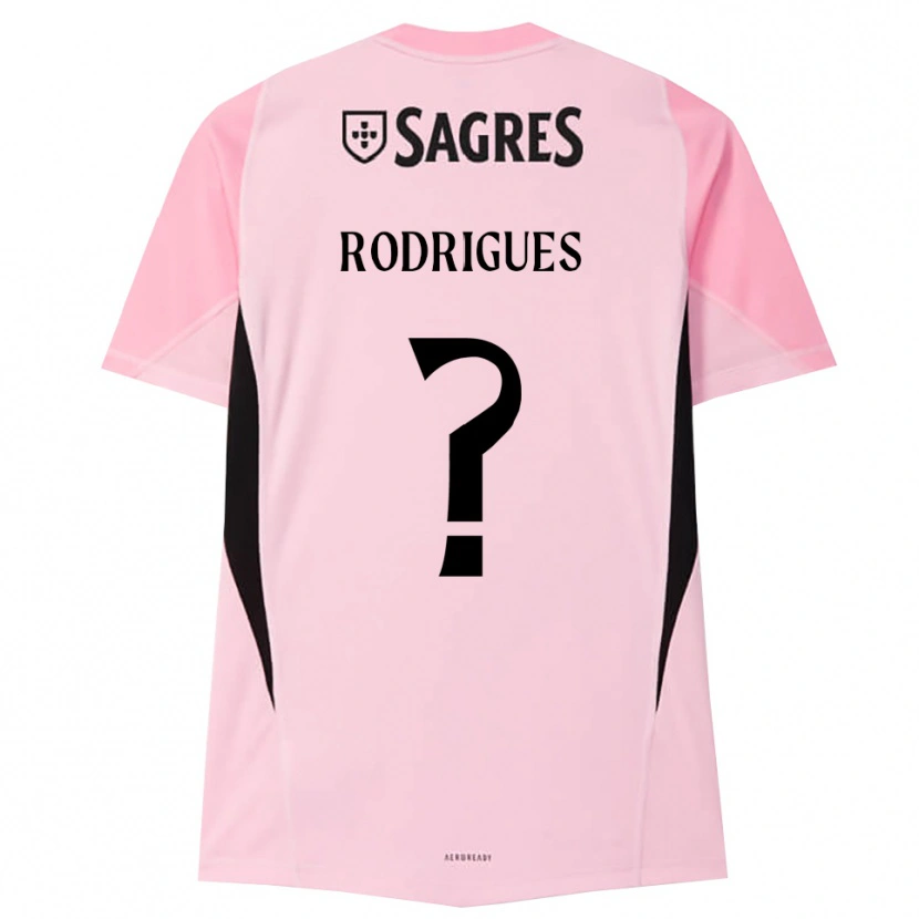 Danxen Dames Miguel Rodrigues #0 Roze Zwart Keepersshirt 2025/26 T-Shirt