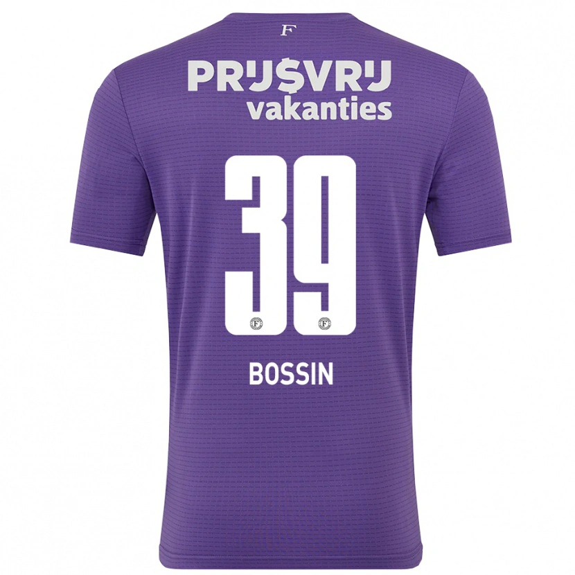 Danxen Dames Liam Bossin #39 Paars Wit Keepersshirt 2025/26 T-Shirt
